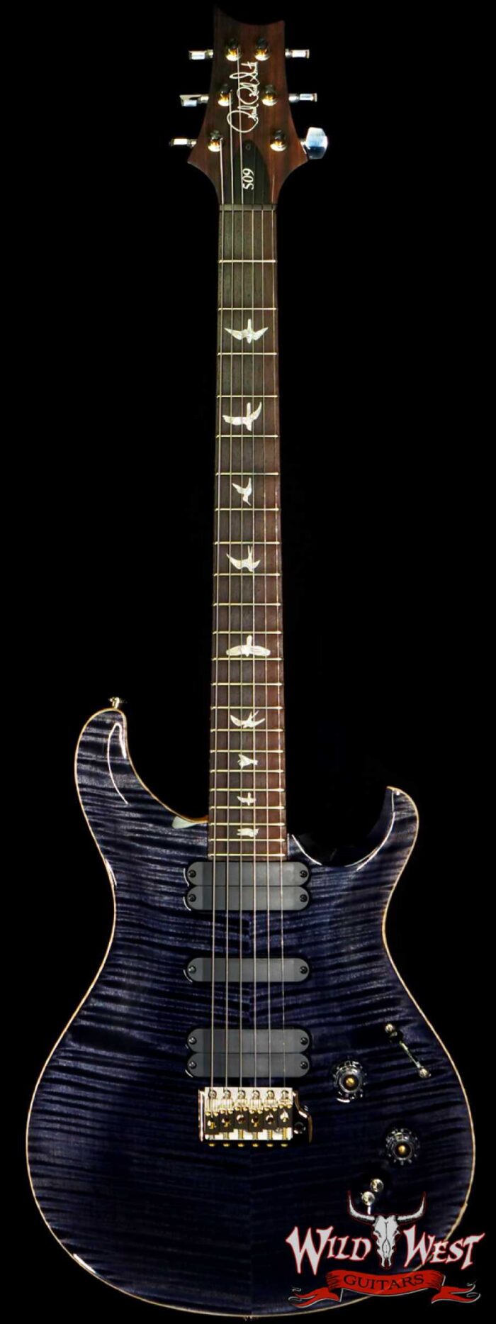 Paul Reed Smith PRS Core 10 Top 509 Flame Maple Top Rosewood Fingerboard Gray Black - Image 1