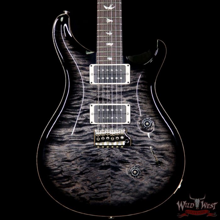 Paul Reed Smith PRS 10 Top Custom 24 East Indian Rosewood Fretboard Charcoal Burst - Image 3