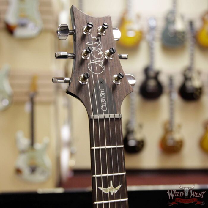 Paul Reed Smith PRS 10 Top Custom 24 East Indian Rosewood Fretboard Charcoal Burst - Image 6