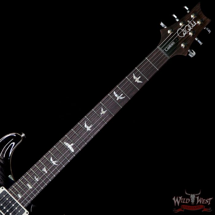 Paul Reed Smith PRS 10 Top Custom 24 East Indian Rosewood Fretboard Charcoal Burst - Image 5