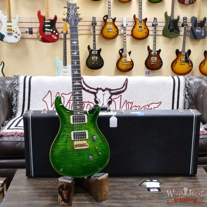 Paul Reed Smith PRS Core 10 Top Custom 24 Rosewood Fingerboard Emerald Burst - Image 6