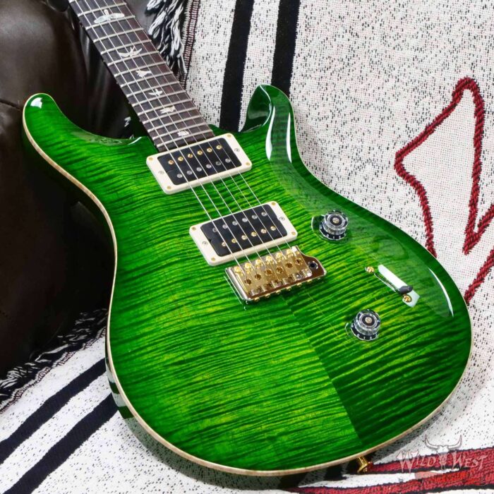 Paul Reed Smith PRS Core 10 Top Custom 24 Rosewood Fingerboard Emerald Burst - Image 8