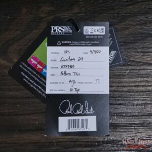 Paul Reed Smith PRS Core 10 Top Custom 24 Rosewood Fingerboard Emerald Burst - Image 12