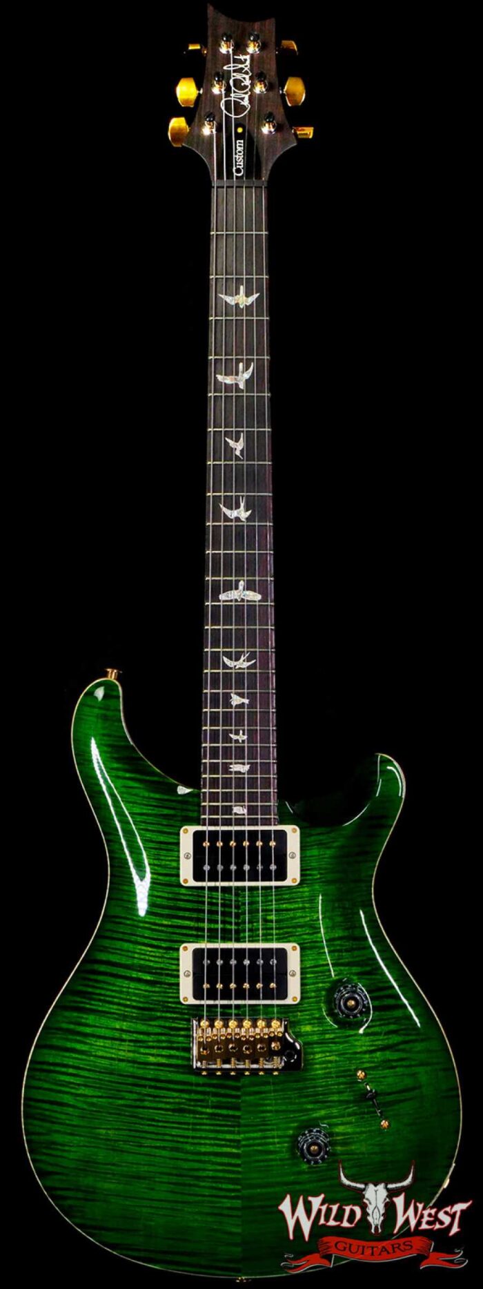 Paul Reed Smith PRS Core 10 Top Custom 24 Rosewood Fingerboard Emerald Burst - Image 1