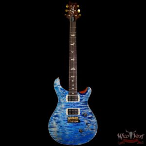 Paul Reed Smith PRS Core Series 10 Top Custom 24 Pattern Regular Neck Faded Blue Jean - Image 3