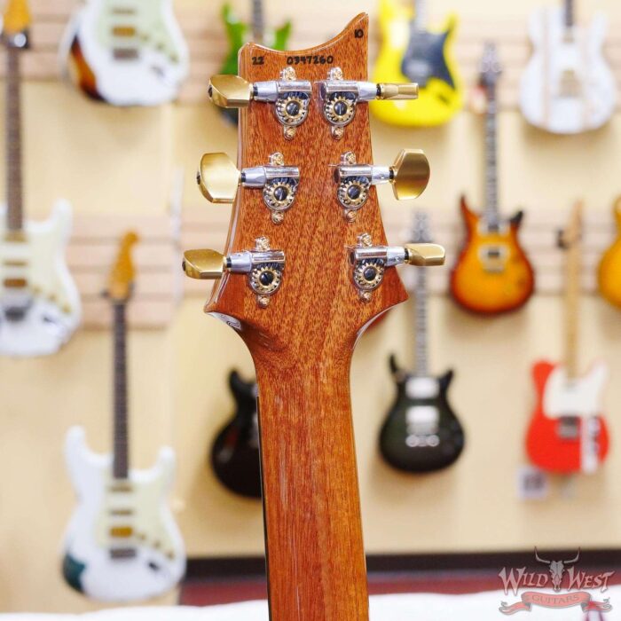 Paul Reed Smith PRS Core Series 10 Top Custom 24 Pattern Regular Neck Faded Blue Jean - Image 10