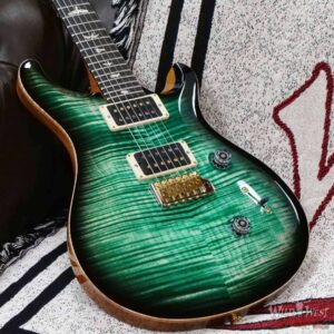 Paul Reed Smith PRS Core 10 Top Custom 24 Rosewood Fingerboard Faded Jade Smoke Burst - Image 8