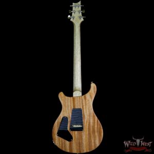 2018 PRS Wood Library 10 Top Custom 24 Flame Top Korina Neck Cocobolo Board Blue Fade - Image 6