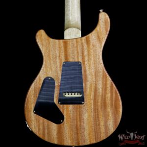 2018 PRS Wood Library 10 Top Custom 24 Flame Top Korina Neck Cocobolo Board Blue Fade - Image 7