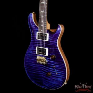 Paul Reed Smith PRS 10 Top Custom 24 Flame Maple Top Ultra Violet Natural Back and Neck - Image 3