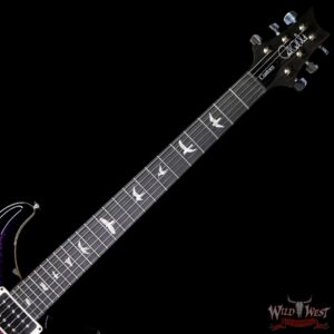 PRS Paul Reed Smith Flame Maple 10 Top Custom 24 African Blackwood Fretboard Violet Black Burst - Image 9