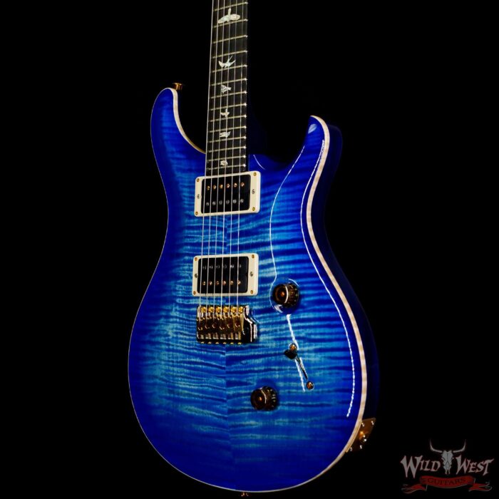 Paul Reed Smith PRS Core 10 Top Custom 24 Ebony Fingerboard Faded Blue Jean Burst - Image 2