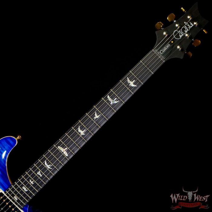 Paul Reed Smith PRS Core 10 Top Custom 24 Ebony Fingerboard Faded Blue Jean Burst - Image 4