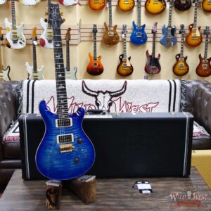 Paul Reed Smith PRS Core 10 Top Custom 24 Ebony Fingerboard Faded Blue Jean Burst - Image 6