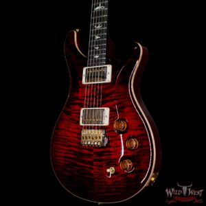 Paul Reed Smith PRS 10 Top David Grissom Trem Signature DGT Birds Inlay Fire Red Smokeburst - Image 2