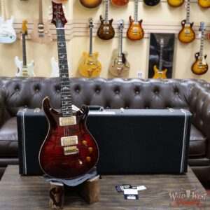 Paul Reed Smith PRS 10 Top David Grissom Trem Signature DGT Birds Inlay Fire Red Smokeburst - Image 5