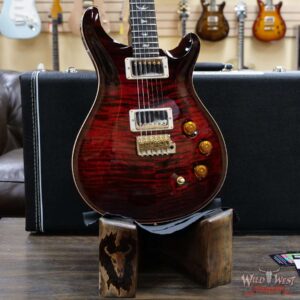 Paul Reed Smith PRS 10 Top David Grissom Trem Signature DGT Birds Inlay Fire Red Smokeburst - Image 7