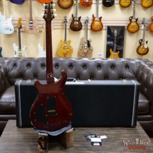 Paul Reed Smith PRS 10 Top David Grissom Trem Signature DGT Birds Inlay Fire Red Smokeburst - Image 8
