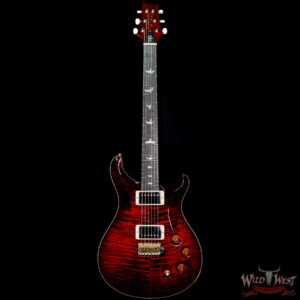 Paul Reed Smith PRS 10 Top David Grissom Trem Signature DGT Birds Inlay Fire Red Smokeburst - Image 3