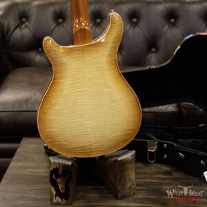 PRS Paul Reed Smith Flame Maple 10 Top Hollowbody II HB2 Piezo Ebony Fretboard Vintage Natural - Image 15