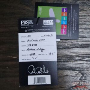 Paul Reed Smith PRS Core 10 Top McCarty 594 Flame Maple Top Ebony Fingerboard Charcoal Burst - Image 11