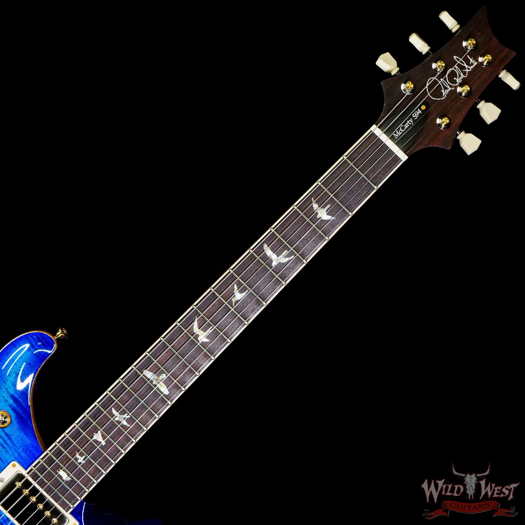 prs-f10-mc594-354440-c2__wwg.jpg Paul Reed Smith PRS Core Series 10 Top McCarty 594 Blue Matteo - Image 4