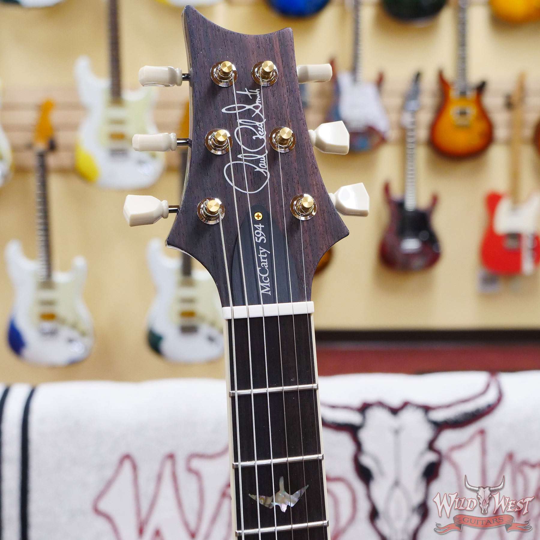 prs-f10-mc594-354440-d2__wwg.jpg Paul Reed Smith PRS Core Series 10 Top McCarty 594 Blue Matteo - Image 6