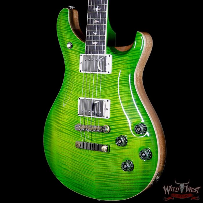 PRS Paul Reed Smith Flame 10 Top McCarty 594 Flame Maple Neck Rosewood Eriza Verde W/AP Paisley Case - Image 2