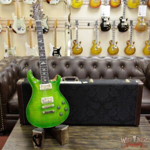 PRS Paul Reed Smith Flame 10 Top McCarty 594 Flame Maple Neck Rosewood Eriza Verde W/AP Paisley Case - Image 12