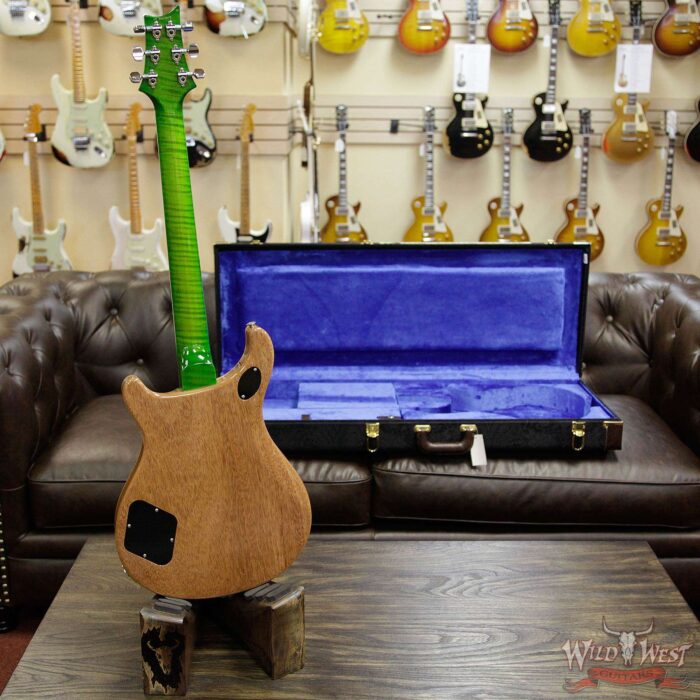 PRS Paul Reed Smith Flame 10 Top McCarty 594 Flame Maple Neck Rosewood Eriza Verde W/AP Paisley Case - Image 14