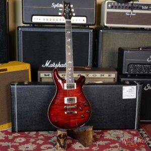 Paul Reed Smith PRS 2020 Experience 10 Top McCarty 594 Flame Maple Neck Brazillian Rosewood Board Black Cherry - Image 6