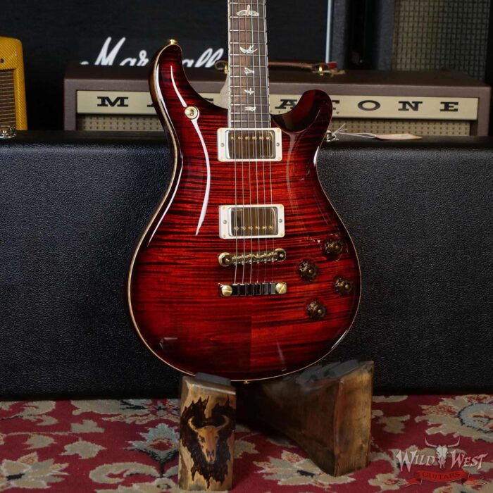 Paul Reed Smith PRS 2020 Experience 10 Top McCarty 594 Flame Maple Neck Brazillian Rosewood Board Black Cherry - Image 8