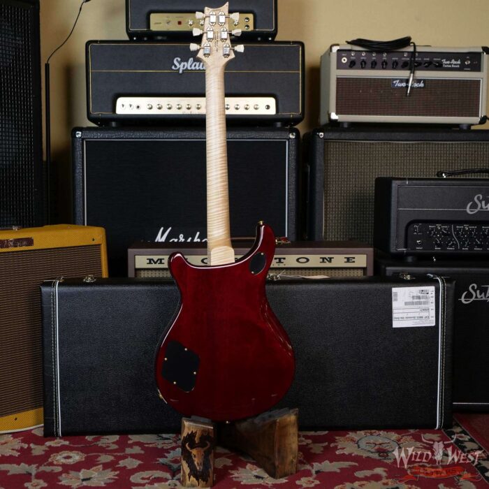 Paul Reed Smith PRS 2020 Experience 10 Top McCarty 594 Flame Maple Neck Brazillian Rosewood Board Black Cherry - Image 9