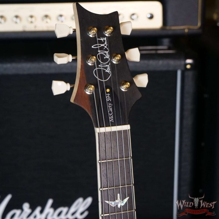 Paul Reed Smith PRS 2020 Experience 10 Top McCarty 594 Flame Maple Neck Brazillian Rosewood Board Black Cherry - Image 7