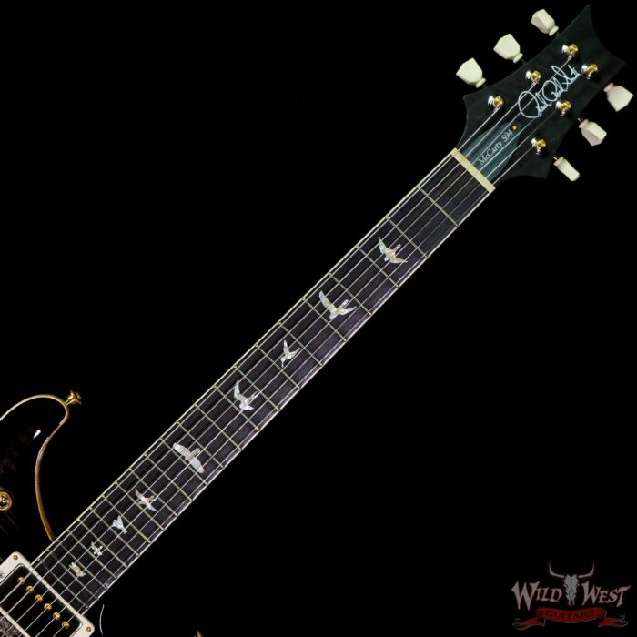 Paul Reed Smith PRS Core 10 Top McCarty 594 Flame Maple Top Ebony Fingerboard Charcoal Burst - Image 4