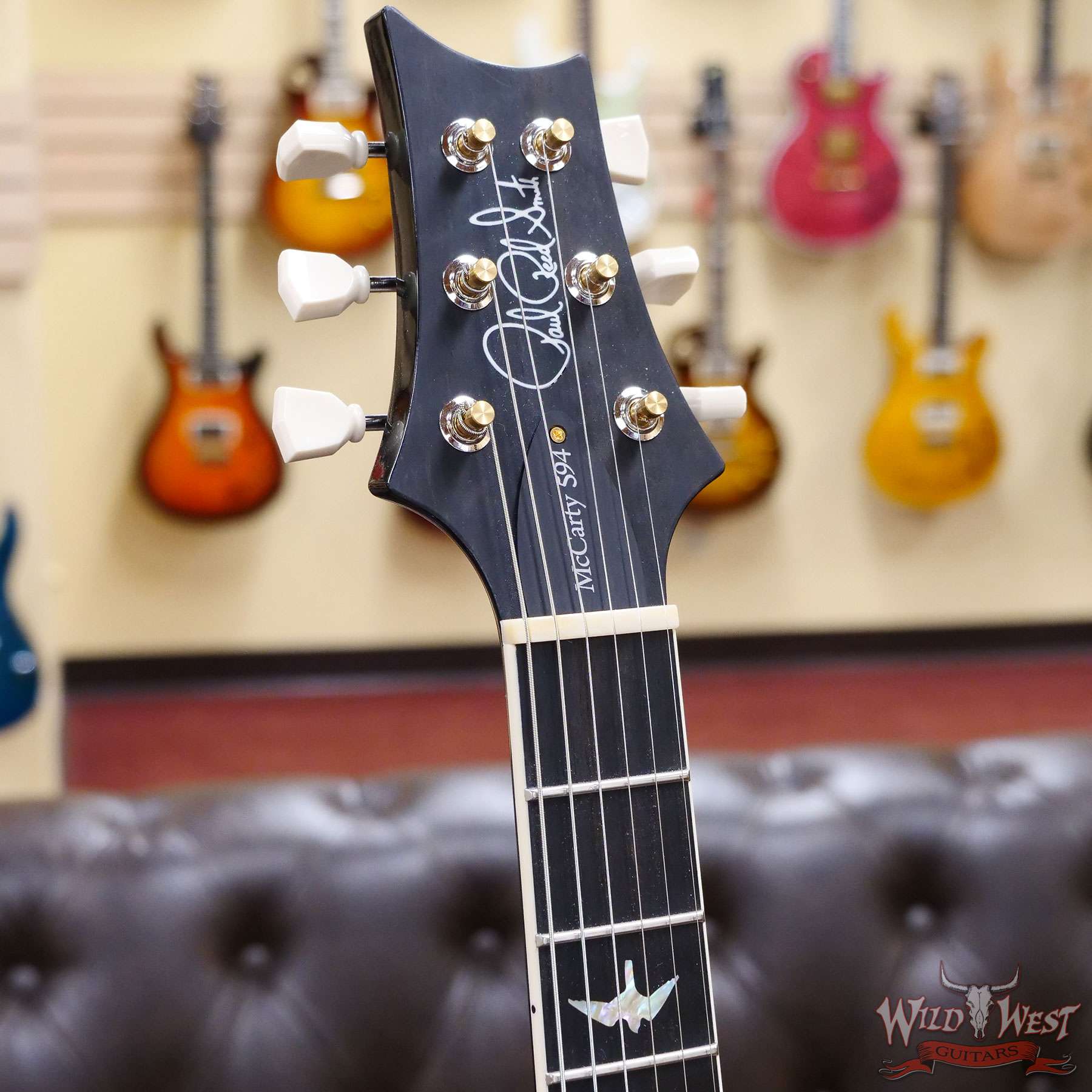 prs-f10-mc594ebony-328992-d2__wwg.jpg Paul Reed Smith PRS Core 10 Top McCarty 594 Flame Maple Top Ebony Fingerboard Charcoal Burst - Image 6