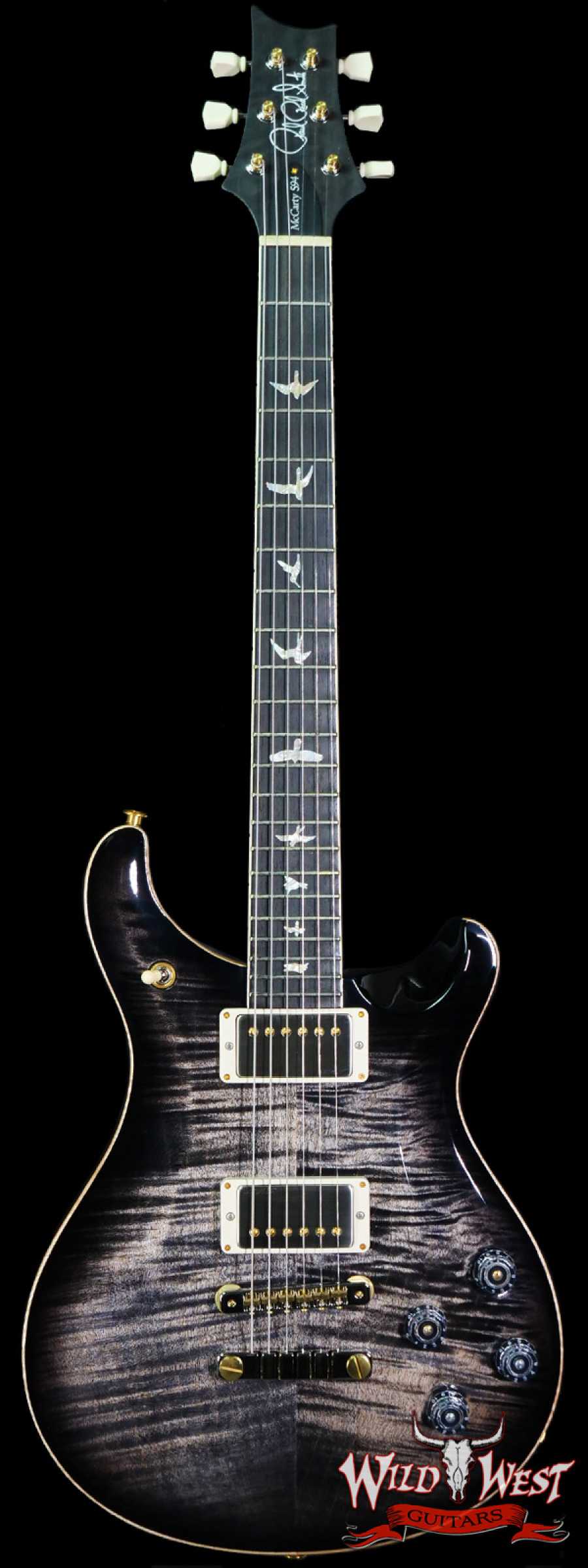 prs-f10-mc594ebony-328992-main__wwg_large.jpg Paul Reed Smith PRS Core 10 Top McCarty 594 Flame Maple Top Ebony Fingerboard Charcoal Burst - Image 1