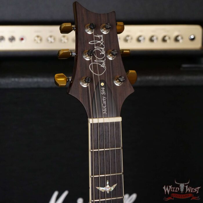 PRS Core 10 Top Flame Maple McCarty 594 Semi-Hollow Rosewood Fingerboard Dark Cherry Burst Wrap - Image 6