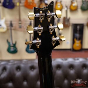 Paul Reed Smith PRS Core 10 Top Custom 24 Piezo P24 w/ Pattern Thin Neck Orange Tiger Smokewrap - Image 9