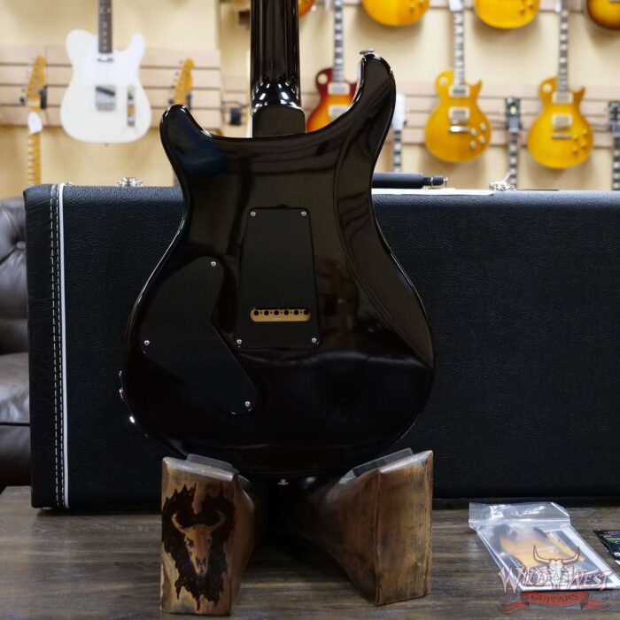 Paul Reed Smith PRS Core 10 Top Custom 24 Piezo P24 Flame Maple Rosewood Fingerboard Black Gold Wraparound - Image 10