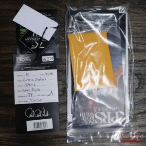 Paul Reed Smith PRS Core 10 Top Custom 24 Piezo P24 Flame Maple Rosewood Fingerboard Black Gold Burst - Image 11
