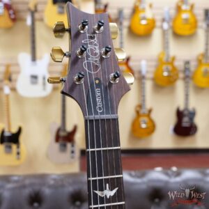 Paul Reed Smith PRS Core 10 Top Custom 24 Piezo P24 Flame Maple Rosewood Fingerboard Black Gold Burst - Image 6