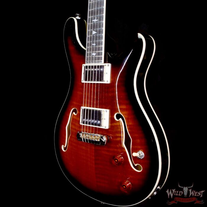 Paul Reed Smith PRS SE Hollowbody II Black Gold Burst F14921 - Image 2