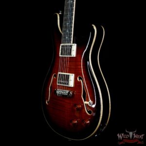 Paul Reed Smith PRS SE Hollowbody II Piezo Black Gold Burst F15926 6.15 LBS - Image 2