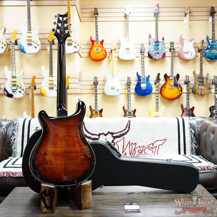 Paul Reed Smith PRS SE Hollowbody II Piezo Black Gold Burst F15926 6.15 LBS - Image 8