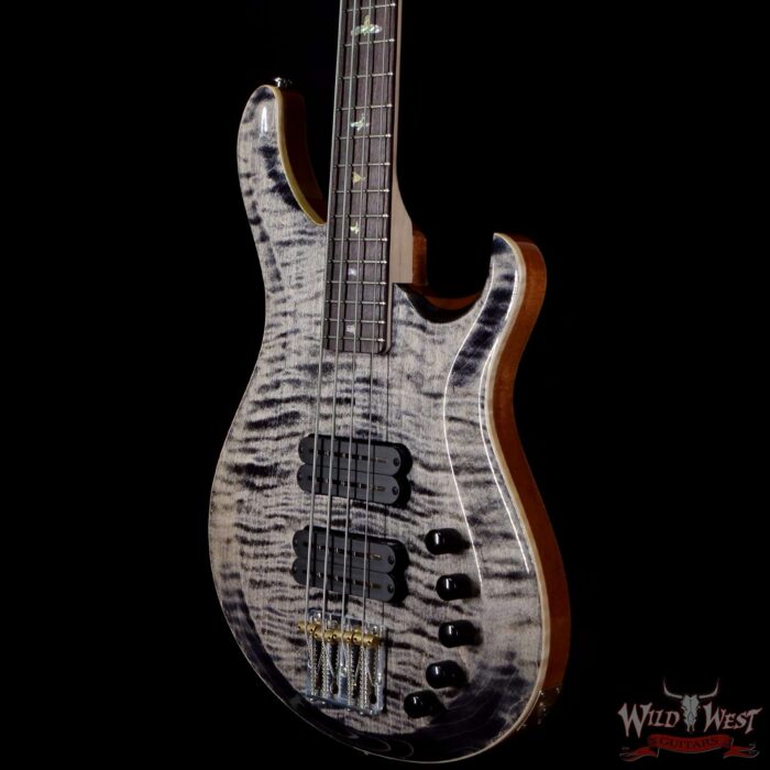Paul Reed Smith PRS Grainger 4 String Bass Guitar Quartersawn Maple Neck Rosewood Fingerboard Charcoal - Image 2