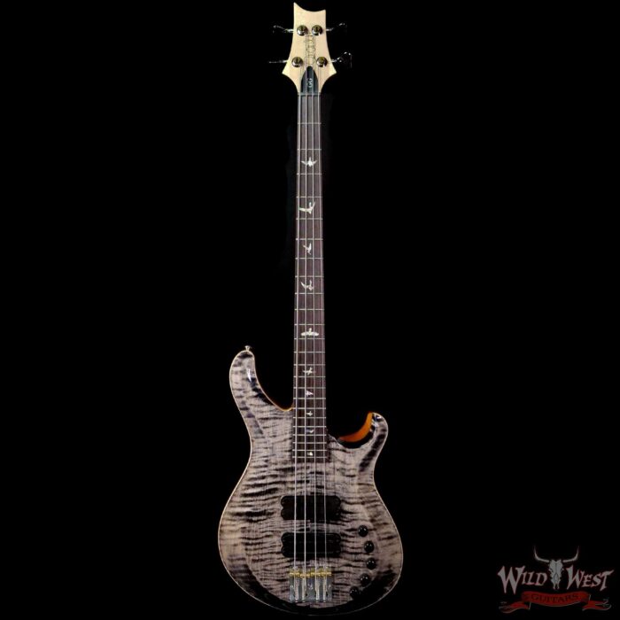 Paul Reed Smith PRS Grainger 4 String Bass Guitar Quartersawn Maple Neck Rosewood Fingerboard Charcoal - Image 3