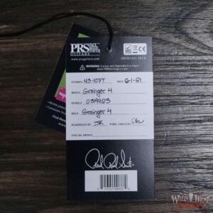 Paul Reed Smith PRS Grainger 4 String Bass Guitar Quartersawn Maple Neck Rosewood Fingerboard Charcoal - Image 12