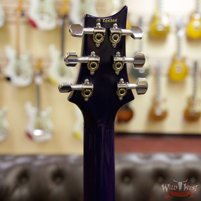 PRS HB2 Hollowbody II Piezo Flame Maple Top & Back Rosewood Fingerboard Faded Blue Wrap Burst - Image 9