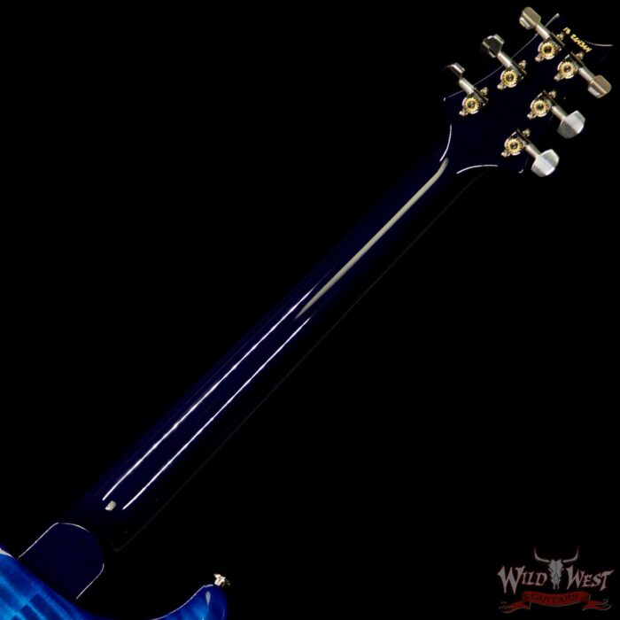 PRS HB2 Hollowbody II Piezo Flame Maple Top & Back Rosewood Fingerboard Faded Blue Wrap Burst - Image 10